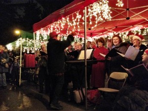 At the Green Lake Luminarias