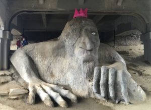 And Seattle again: the Fremont Troll
